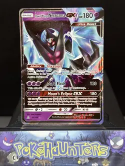 Pokemon Card Dawn Wings Necrozma GX 63/156 Ultra Prism Near Mint - Image 1