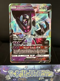 Pokemon Card Dawn Wings Necrozma GX 63/156 Ultra Prism Near Mint - Image 1
