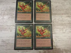 4x Uktabi Orangutan - Visions - NM/EX - English - OOP MTG - Image 1