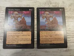 2x Forsaken Wastes - Visions - NM - English - OOP MTG #1 - Image 1