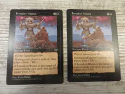 2x Forsaken Wastes - Visions - NM - English - OOP MTG #2 - Image 1