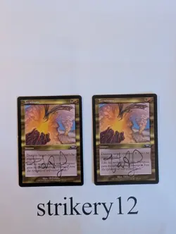 2x Terminate - Planeshift - Signed by Tony DiTerlizzi - MTG - Image 1