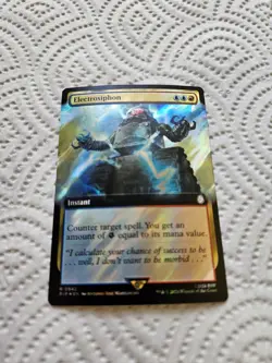 Electrosiphon Surge Foil MTG Fallout PIP 942 NM Unplayed - Image 2