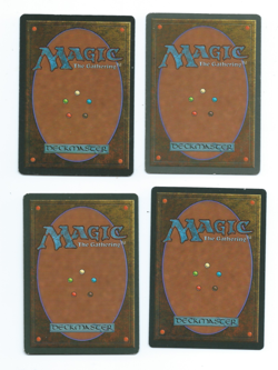 Magic MTG 4x Black Knight FBB french Foreign Old 93 94 www_MoxBeta_com - Image 2