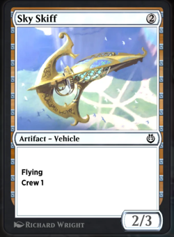 MTG Magic the Gathering Sky Skiff (233/291) Kaladesh LP - Image 1