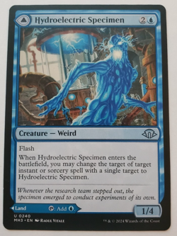 1x Hydroelectric Specimen Modern Horizons 3 MTG Magic the Gathering NM - Image 1