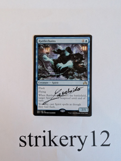 1x Rattlechains - Shadows over Innistrad - Signed by Lius Lasahido - MTG - Image 1