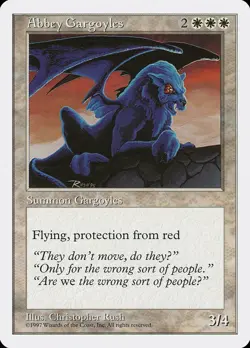 MTG - Abbey Gargoyles - Fifth Edition - X1 - (NM) - - Image 1