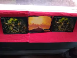 MTG 3 Oversized Cards Promo Box Topper 8th Ed Obliterate 9th Ed Force of Nature - Image 2