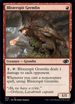 Blisterspit Gremlin (108) Ikoria: Lair of Behemoths IKO MTG Magic - Image 1