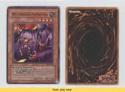 Mysterious Puppeteer Unlimited YuGiOh Starter Deck Kaiba #SDK-043 2002 READ e6m - Image 3