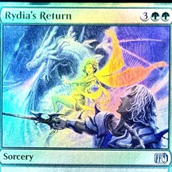 Rydia's Return - Foil - MTG - Final Fantasy - FIN - 0198 - UNCOMMON ~ NM - Image 1