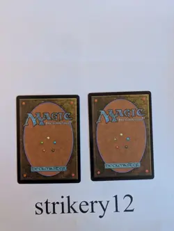 2x Spreading Seas - Zendikar - Signed by Jung Park - MTG - Image 2