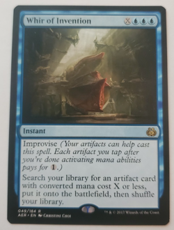 1x Whir of Invention Aether Revolt MTG Magic the Gathering LP - Image 1