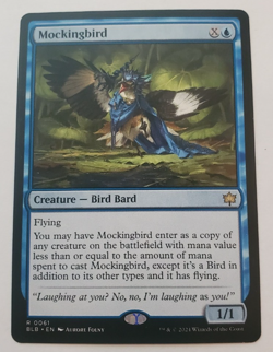1x Mockingbird Bloomburrow MTG Magic the Gathering NM - Image 1