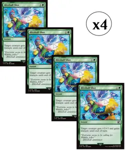4x - Blitzball Shot - x4 (playset) - Final Fantasy - C NM MTG - Image 1