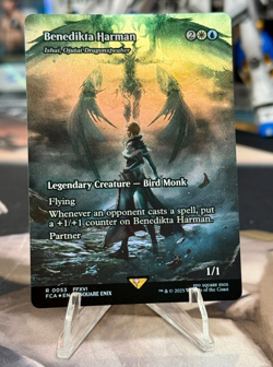 Benedikta Harman - Ishai, Ojutai Dragonspeaker (Showcase) Foil Final Fantasy MTG - Image 1