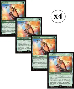 4x - Bard's Bow - x4 (playset) - Final Fantasy - C NM MTG - Image 1