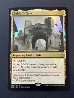 MTG Foil - Baldur's Gate - 345 / LP / English - Image 1