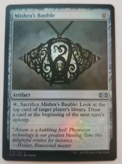 1x Mishra's Bauble FOIL Double Masters MTG Magic the Gathering LP - Image 1