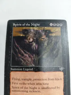 Spirit of the Night Mirage LP Black Rare MAGIC THE GATHERING MTG CARD - Image 2
