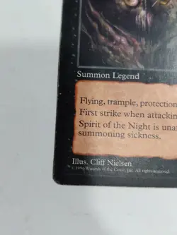 Spirit of the Night Mirage LP Black Rare MAGIC THE GATHERING MTG CARD - Image 4