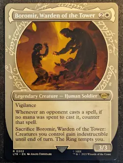 Boromir, Warden of the Tower - Showcase - LOTR: Tales of Middle Earth (MTG) - Image 1