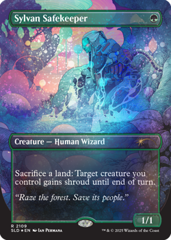MTG Secret Lair Alien Auroras Galaxy FOIL - Sealed - In hand SLD - Image 4