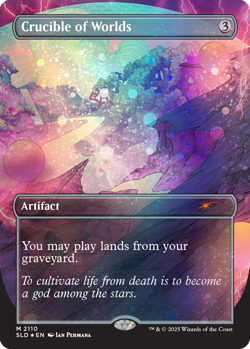 MTG Secret Lair Alien Auroras Galaxy FOIL - Sealed - In hand SLD - Image 5