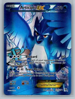 Pokemon TCG Articuno EX (Team Plasma) (132 Full Art) #132/135 Plasma Storm - Image 1