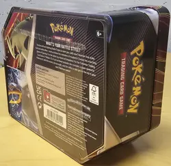 Pokemon TCG Tyranitar Strikers V Tin Factory Sealed - Image 3