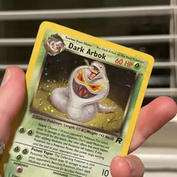 Dark Arbok 2/82 - Team Rocket - Vintage Holo Rare Pokemon Card WOTC 2000 - Image 2