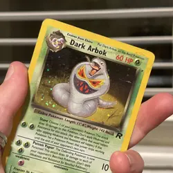 Dark Arbok 2/82 - Team Rocket - Vintage Holo Rare Pokemon Card WOTC 2000 - Image 3