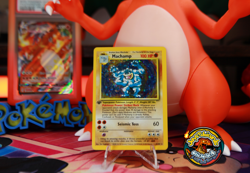 Pokemon TCG 1st Edition Machamp 8/102 BASE SET WOTC Holo Rare NM - Image 1