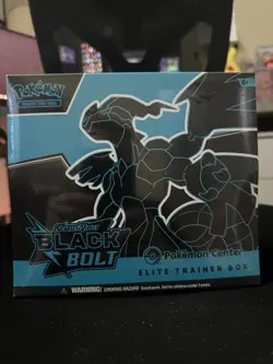 S&V 2025 Black Bolt White Flare Pokemon Center Elite Trainer Boxes ETB Sealed - Image 1