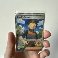 Pokemon TCG Brocks Scouting 179/159 Journey Together - Image 1