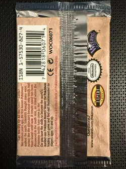 Pokemon Fossil Unlimited Edition Aerodactyl Booster Pack Sealed - Image 2