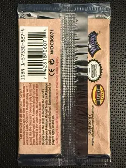 Pokemon Fossil Unlimited Edition Aerodactyl Booster Pack Sealed - Image 4