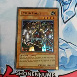 Yugioh English Exiled Force LOD 1st Super Rare Faded Original - Image 1