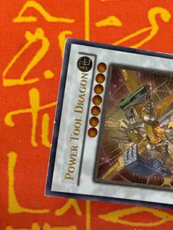 YUGIOH POWER TOOL DRAGON ULTIMATE RARE 1ST EDITION MODERATE PLAY RGBT-EN042 - Image 3