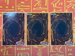 YUGIOH MAGNET WARRIOR SET ALPHA/BETA/GAMMA SECRET RARE DOR-E001/E002/E003 LP - Image 2