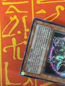 YUGIOH CHAOS EMPEROR DRAGON - ENVOY OF THE END SECRET 1ST IOC-000 VERY DAMAGED - Image 3