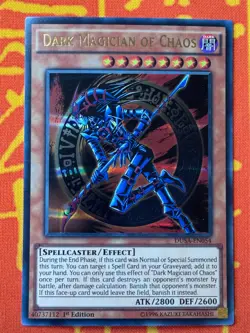 YUGIOH DARK MAGICIAN OF CHAOS ULTRA RARE 1ST NEAR MINT DUSA-EN054 - Image 1