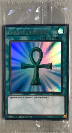 YUGIOH - MONSTER REBORN - LART-EN074 SEALED NM/M - Image 1