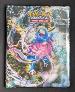 Ultra Pro Scarlet & Violet Walking Wake & Iron Leaves 9 Pocket Card binder - Image 1