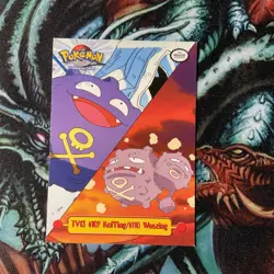 1999 Topps Pokemon Trading Card TV13 #109 Koffing #110 Weezing 0004 - Image 2