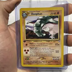 Donphan Neo Genesis 21/111 Rare Star 1st Edition Pokemon Card NM Vintage WOTC - Image 1