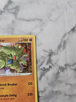 Tyranitar 88/189 HOLO RARE card Sword & Shield Darkness Ablaze 2020 Pokemon - Image 4