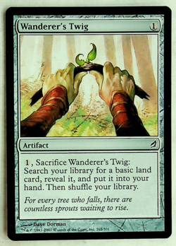 Wanderer's Twig - Lorwyn Ed. - 2007 -Magic the Gathering Card - Image 1