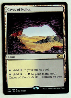 Caves of Koilos - Core Set 2015 Edition - 2014 - Magic The Gathering Card - Image 1